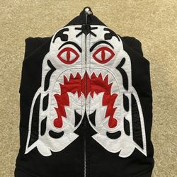 Bape Tiger Full Zip Hoodie (L)