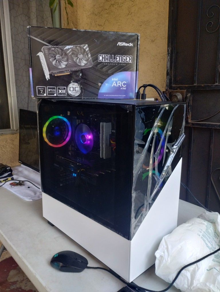 Ryzen 7 3700X Gaming PC With ARC A750 8GB