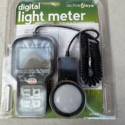 Active Eye Digital Light Meter Footcandles