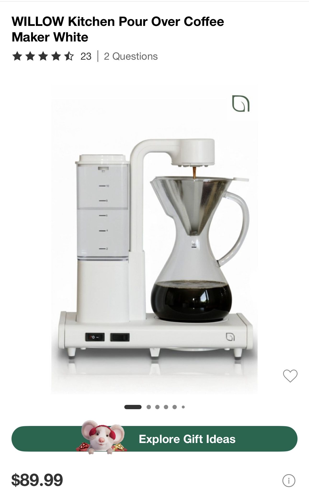 Modern Minimalist Coffee Maker