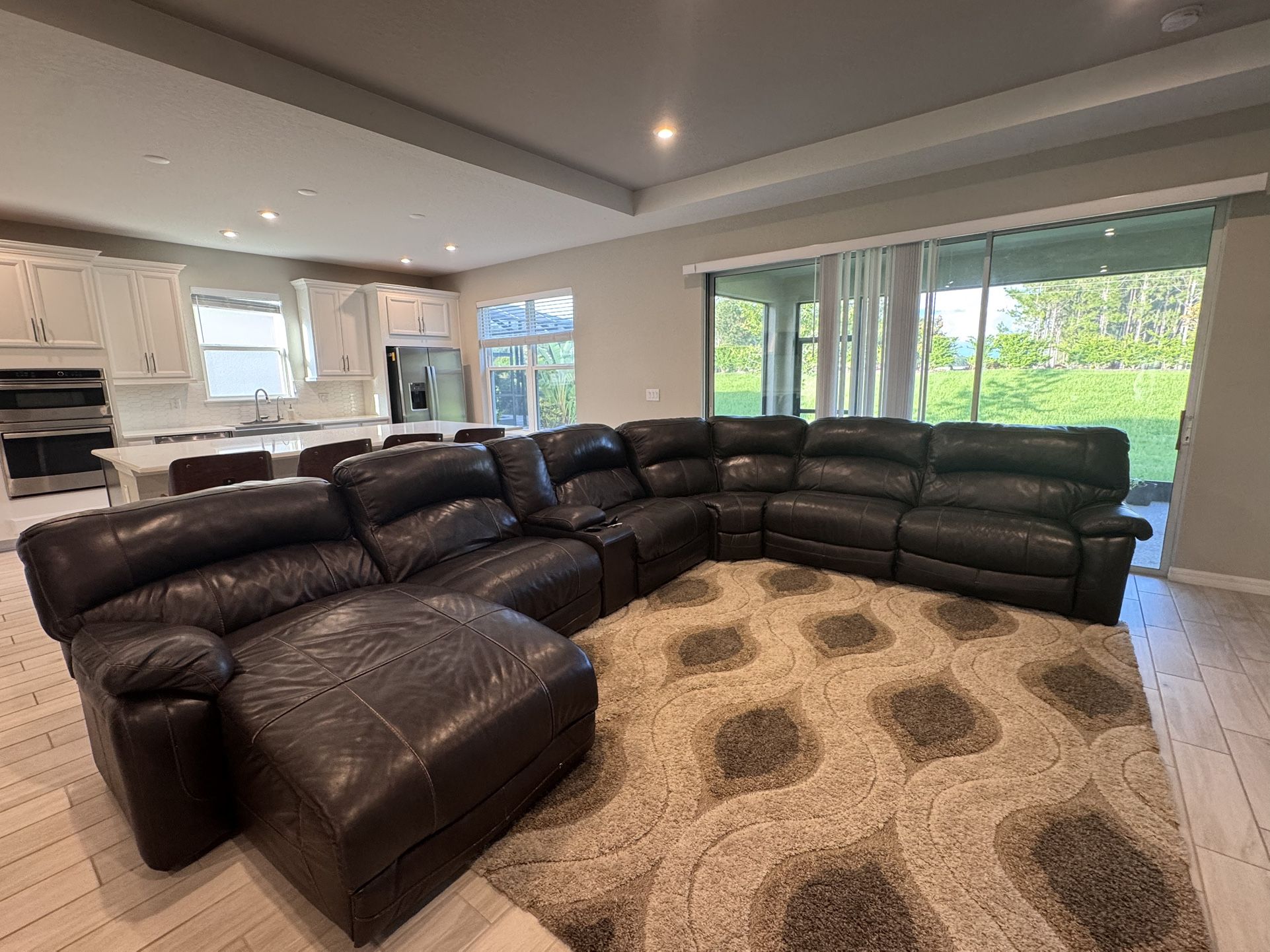 Sectional Leather Sofa - From Ashley Furniture