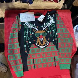 Reindeer Christmas sweater