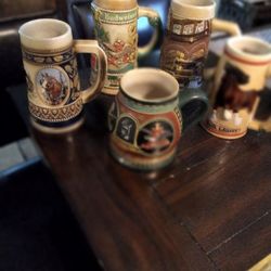 VINTAGE BEER MUGS