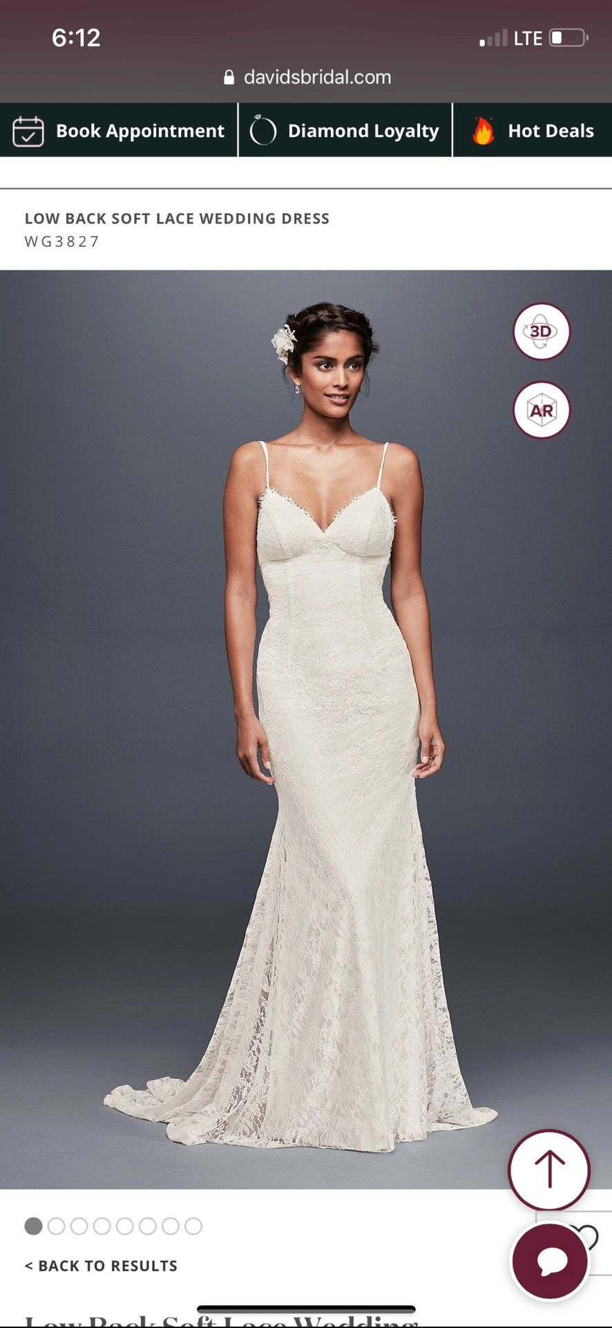 Galina Wedding Dress With Veil And Belt