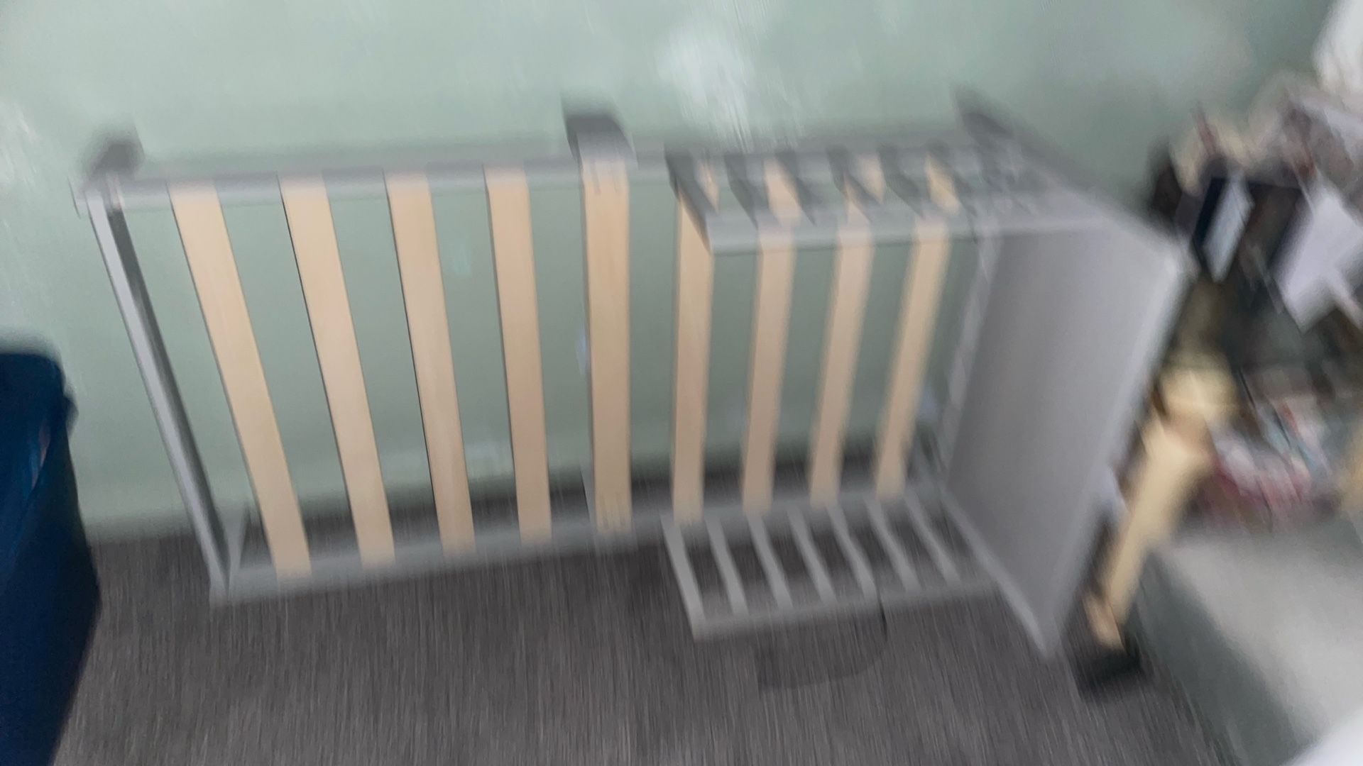 Sturdy Wooden Floor Bed With Mattress