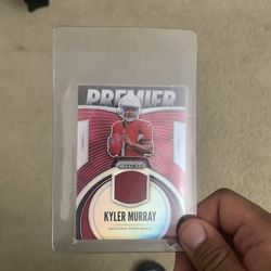Kyler Murray jersey prizm card