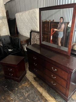 Dresser and night stand