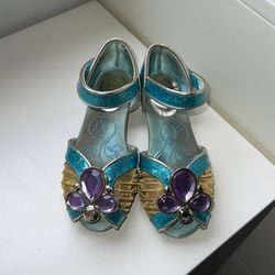 Disney Jasmine Pretend Play Shoes Size 9/10