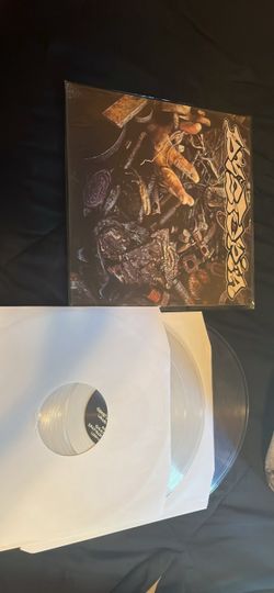 Dystopia human = garbage double clear vinyl