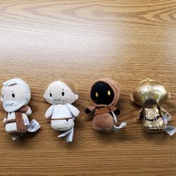  Star Wars Toy Plushies (Itty Bittys)