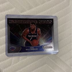 Zion Williamson Sophomore Stars Prizm Card 
