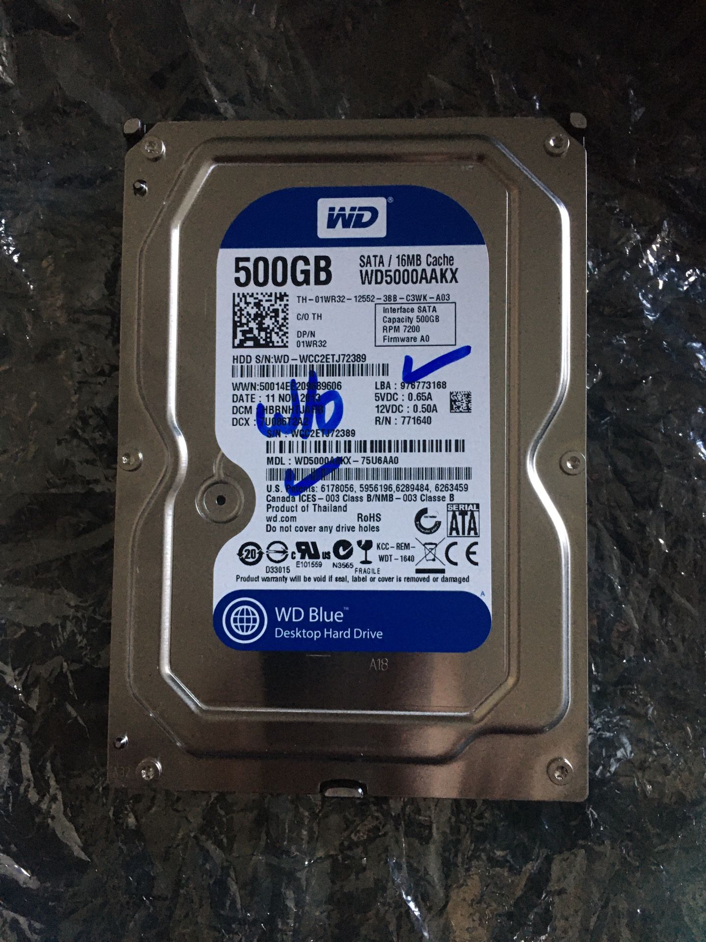 Windows 10 HARD DRIVE 500 GB For PC COMPUTER DESKTOP RUNS GREAT LOOK