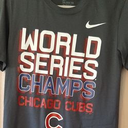 Nike Chicago Cubs World Series Champions TShirt.