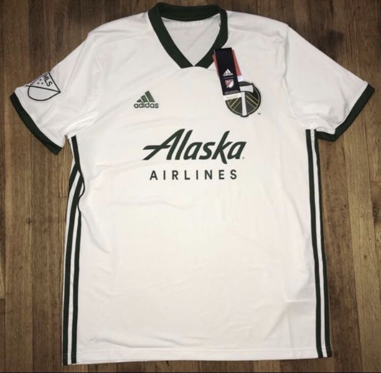 Portland Timbers 2018 Adidas Soccer Jersey Men’s Large Brand New