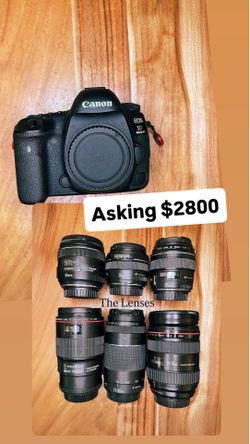 Canon mark IV and lenses