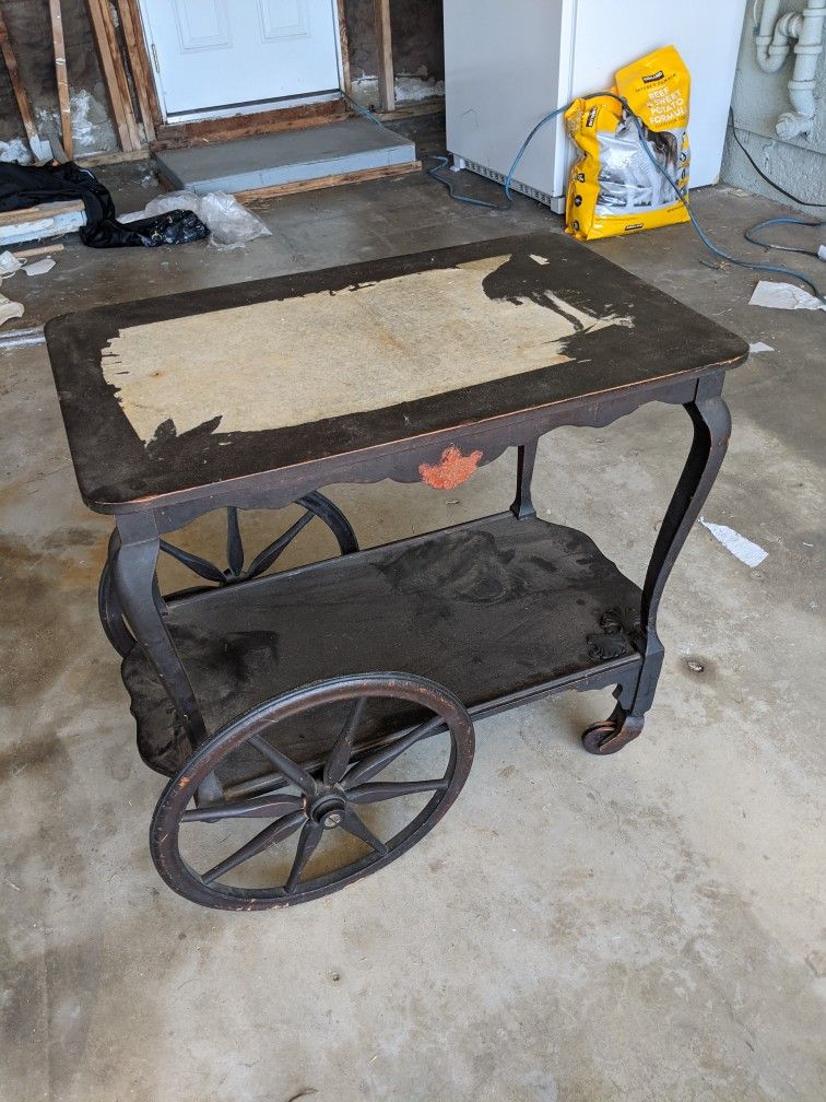 Free Antique Tea Cart