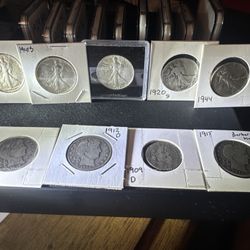 Silver Coins/rounds