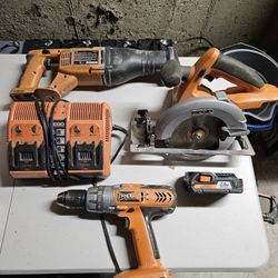 Older Ridgid 18v Tool Set