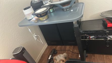Rolling Hospital Tray