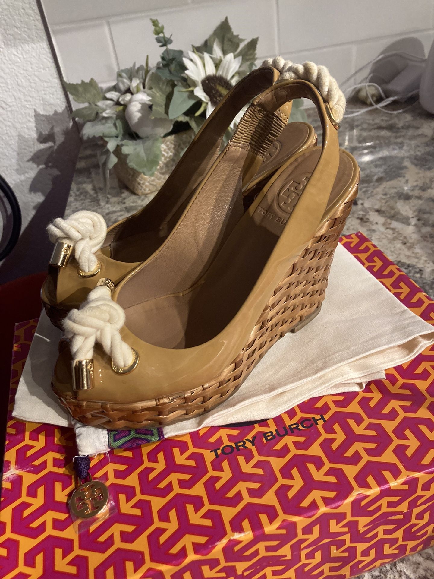 Tory Burch Wedges Size 5.5