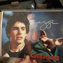 Gremlins Zach Galligan Autographed Photo 