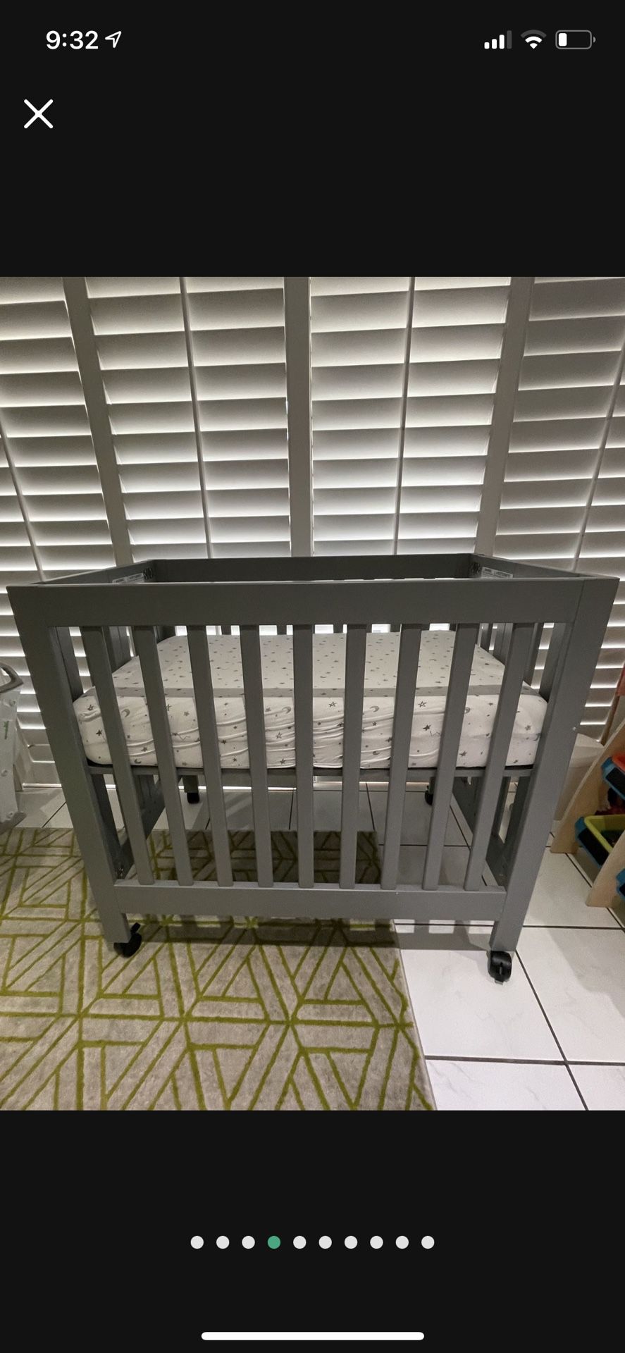 Babyletto Mini Portable Crib