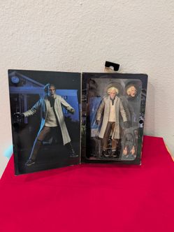 NECA Back To The Future Doc Brown 7" Action Figure Ultimate Deluxe Collection