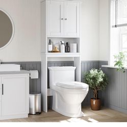 Over The Toilet Storage Cabinet Bathroom Shelf 