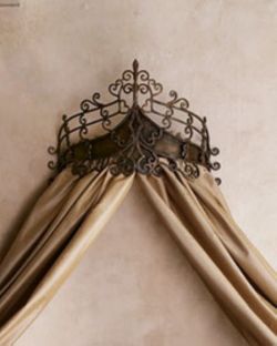 Wrought Iron Bed Crown 