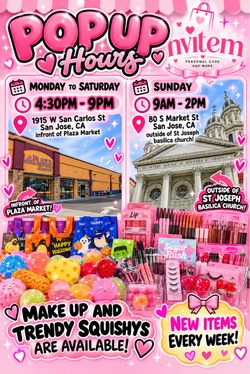 Squishy Pop up in San Jose