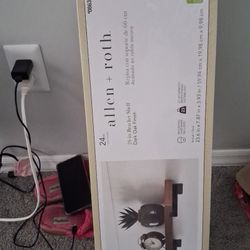 Brand New Allen + Roth 24” Wall Shelf – Still Sealed!