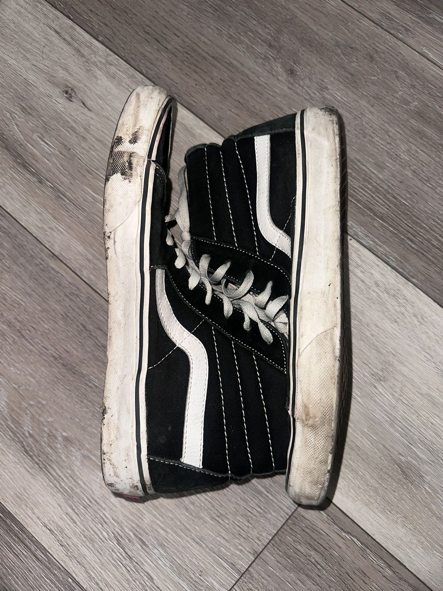 Old Skool Vans Hightop Black/white