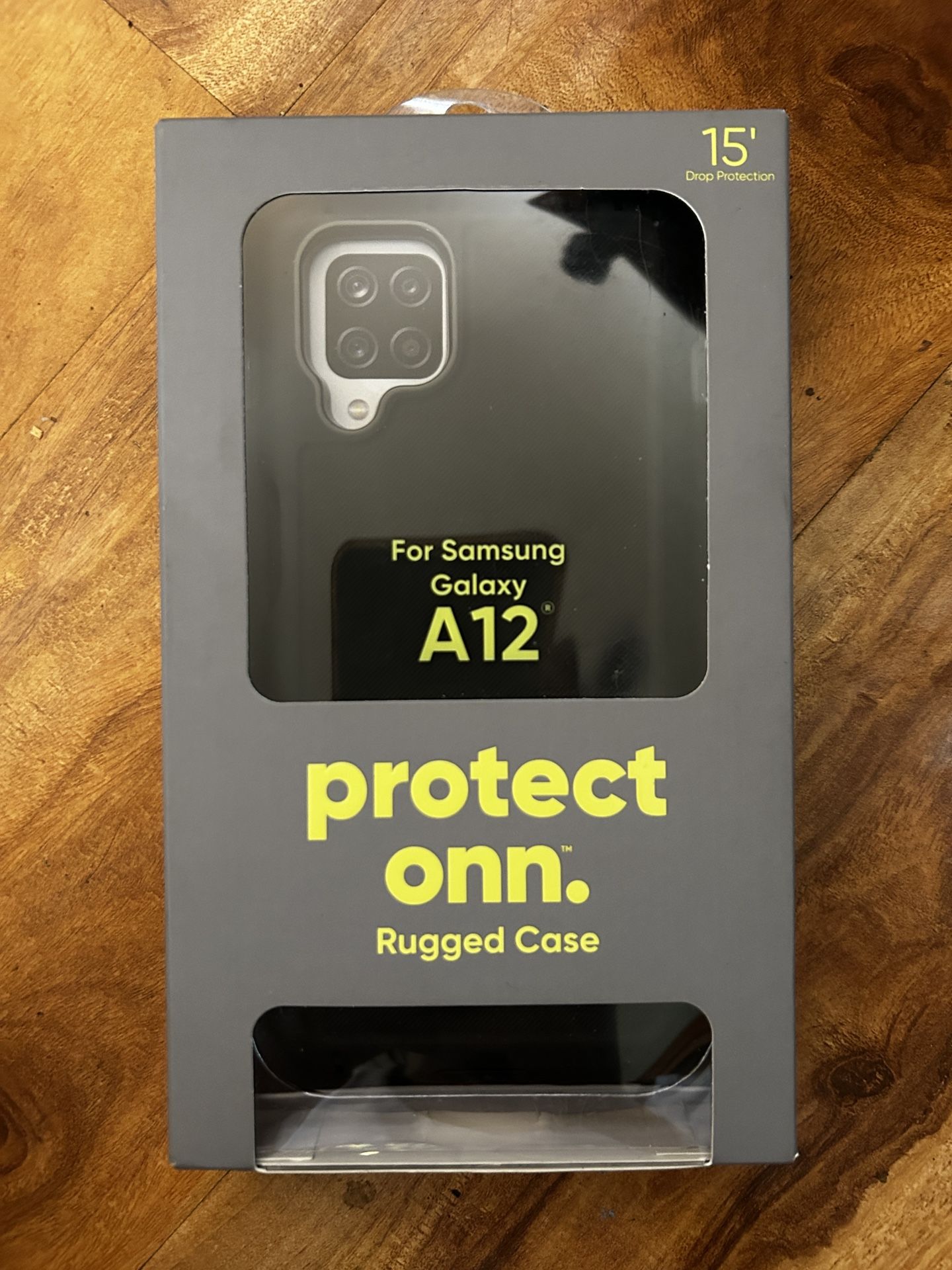 Samsung Galaxy A12 Onn. Rugged Black Case Brand New Technology Apple Iphone Motorola