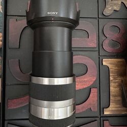 Sony E Mount 18-200mm All In One Lens