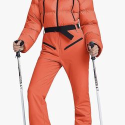 Waterproof Women One Piece Ski/Snowboard Suit size S - NEW