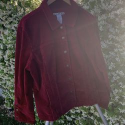 AMI Red Corduroy Jacket