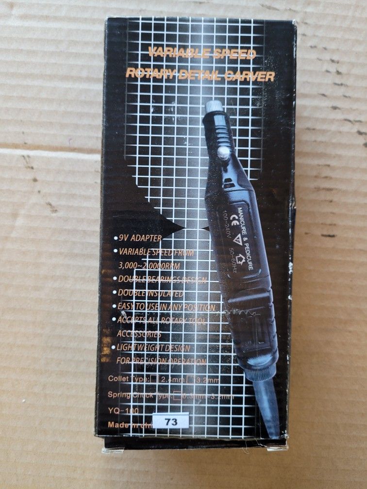 Rotary Detail Carver, Engraving Tool