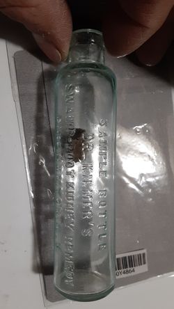 Dr kilmers swamp root kidney remedy sample bottle