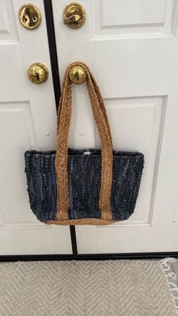 Leather & Jute totes