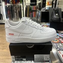 SUPREME AIR FORCE 1 WHITE 