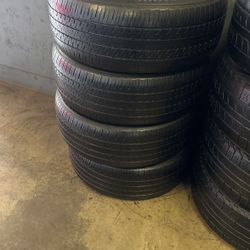 4-used Tires 235/50/20 Bridgestone For 260.00 Installed. Free Mount And High Speed Balance Included.