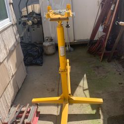 Transmission Jack for Car lift.