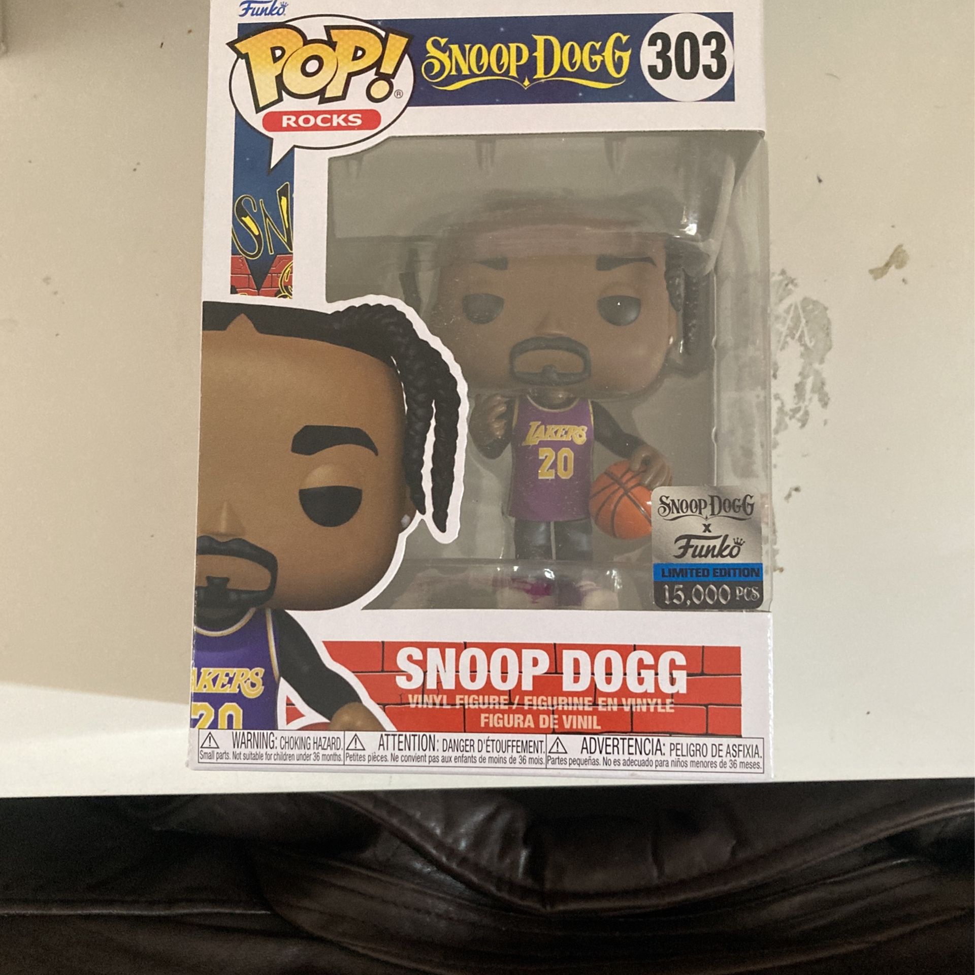 Funko Pop! Snoop Dogg En Lakers – édition Limitée 15k – 2023