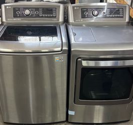 Lg Washer and Dryer (We Deliver)