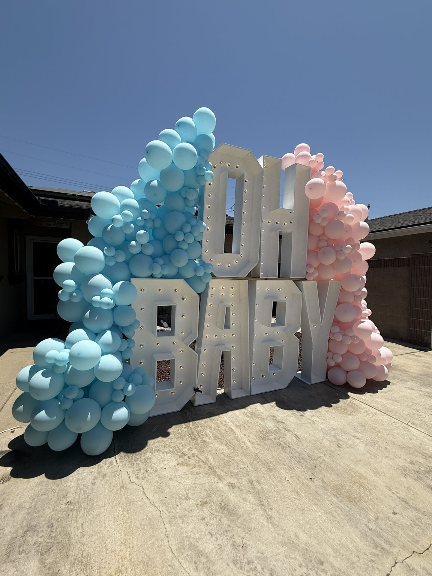 OH BABY MARQUEE 