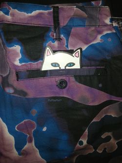 RIPNDIP Ultralight Beam Ripstop Multicolor Pants NEW WITH TAGS Size Medium 34"