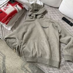Essentials Dark Oatmeal Hoodie