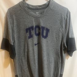 TCU Nike Mens Size Large Dri-fit Shirt Used Good Condition $30 Meet Up In Irving @dfwgoods 