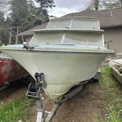 20ft Sabercraft And Outboard