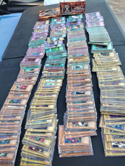 Yu-Gi-Oh card collection found cleaning out a storage locker no offers no trade 75th Ave Indian School serious buyers only please